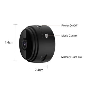 Mini Cámara Espía WiFi 360° 🎥
